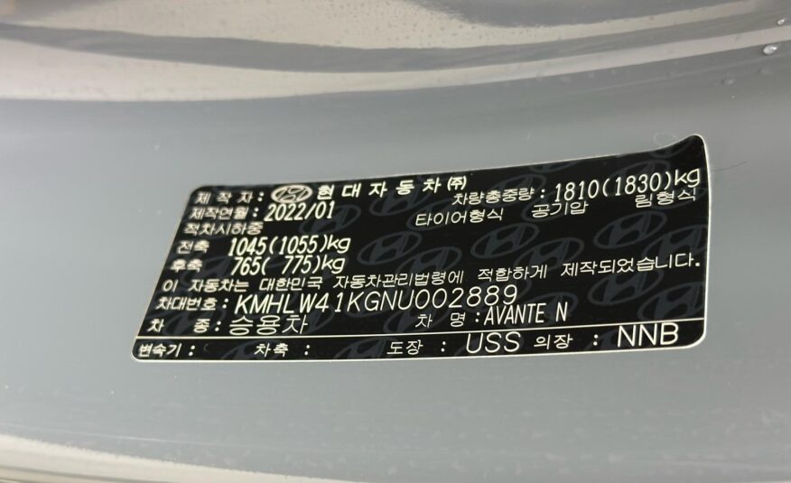 Hyundai Avante