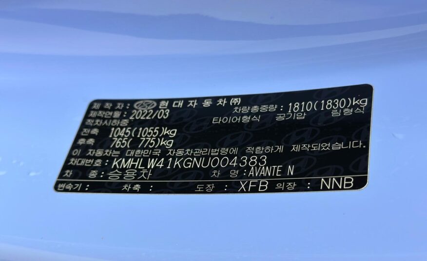 Hyundai Avante